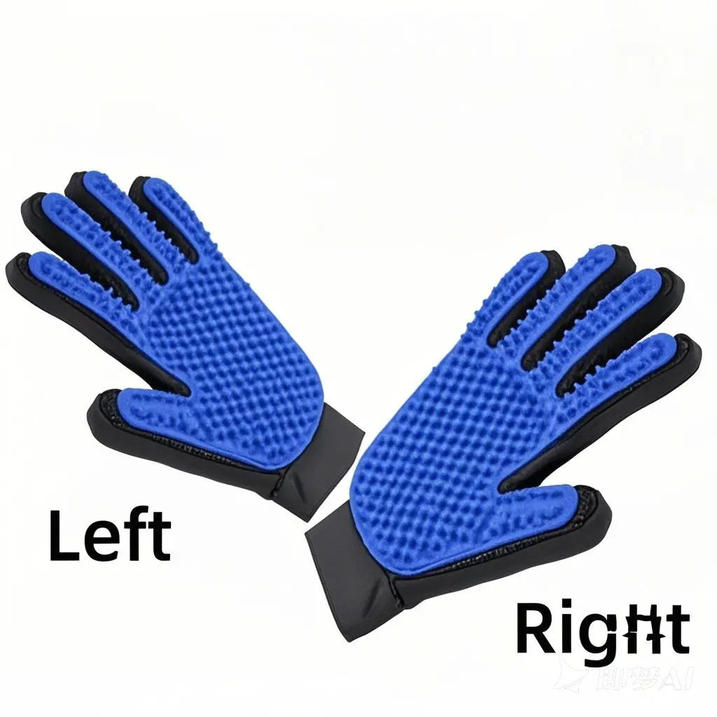 Glove Comb for Dog Cat - Hair remover |pet Massage Brush