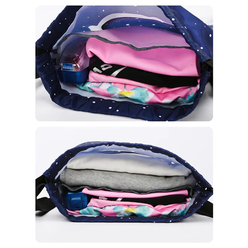 Sports Bags Waterproof Swimming Dry Backpacks Beach Accessories Large Summer Pool Handbags Children's Sea Pouch For Kids Gym