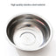 Hanging Stainless Steel Pet Food Bowl - 2-in-1 Detachable Design