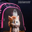 Orthopedic School Bags For Girls Cartoon Cat 3D Folded Backpacks Girl Waterproof Children School Bag Kids Mochila Escolar