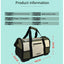 PUUROF Cat bag Going out portable warm dog bag Cat bag Shoulder carrier Cat car pet suitcase Pet backpack