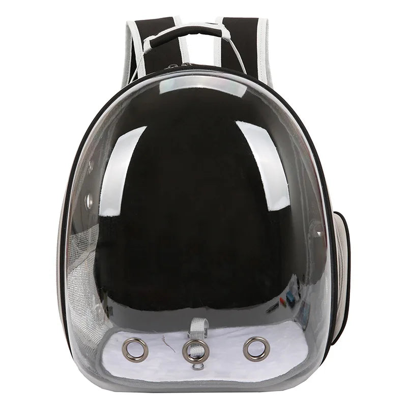 Airline Approved Pet Backpack - Transparent Space Capsule