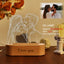 Dropshipp Personalized Gift 3D Photo Lamp Engraving Base Text Custom Valentine's Day Anniversary Birthday 3D Night Lights Lamp