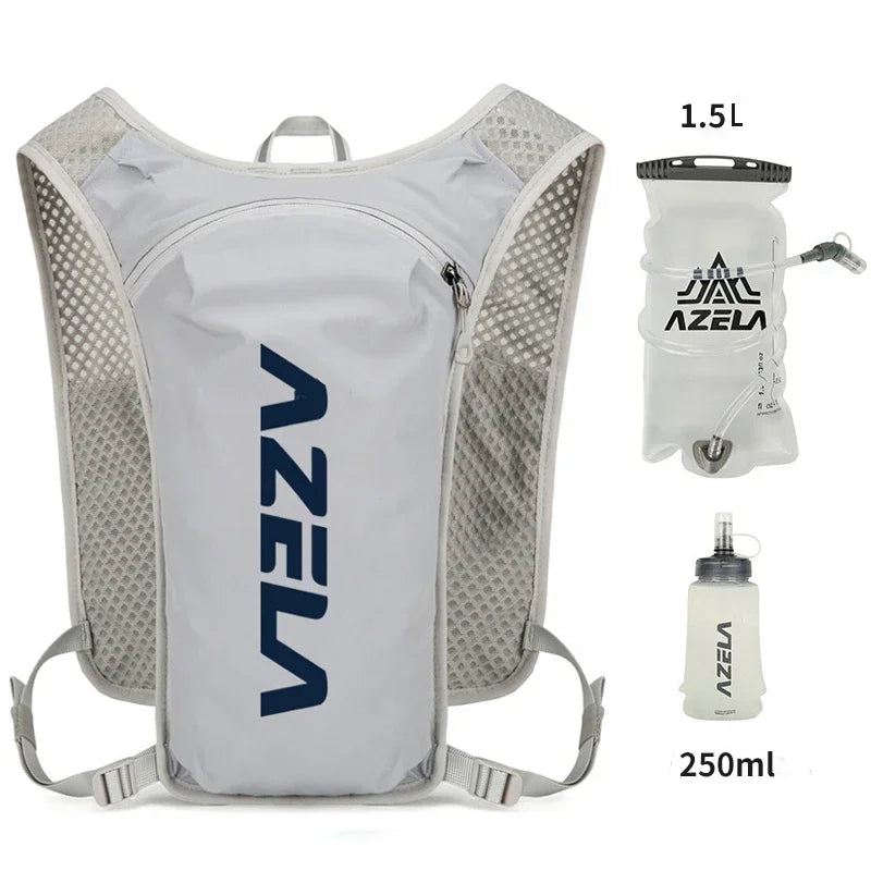 Outdoor Trail Running Ultralight Backpack Hydration Jogging Vest Men Breathable Marathon Bicycle Bag Water Bottle 250ML/1.5L