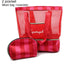 Women Swimming Bag Clear Mesh Bags Handbags Wet Dry Net Pool Beach Pouch Sac De Sport Striped Transparent Shoulder Bag XA387WA