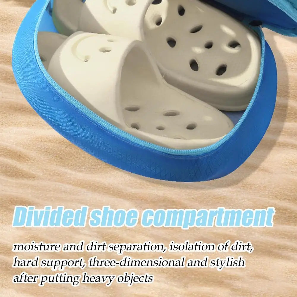 Children's Swimming Bag Wet Dry Separation with shoe compartment swimsuit storage bag Sports Portable Backpack for Boys Girls