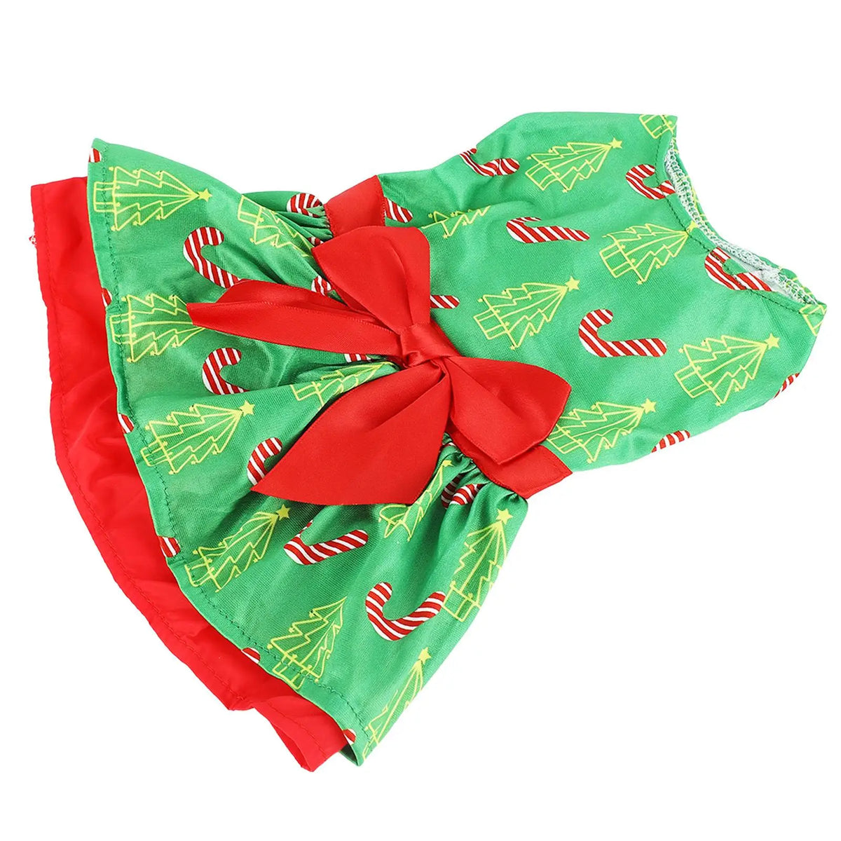 Adorable for christmas Tree Dog Dress - Cute Outfit for Puppies - Perfect for Parties & Daily Wear