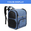 Dog Carrier Bag Pet Double Shoulder Backpack Sturdy Frame Breathable Foldable Dog Double Doors Bag Fits 20 lbs Pets Travel Set