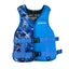 Portable fashion adult children's life jacket neoprene swimming life jacket water sports fishing kayak surfing life jacket 2023