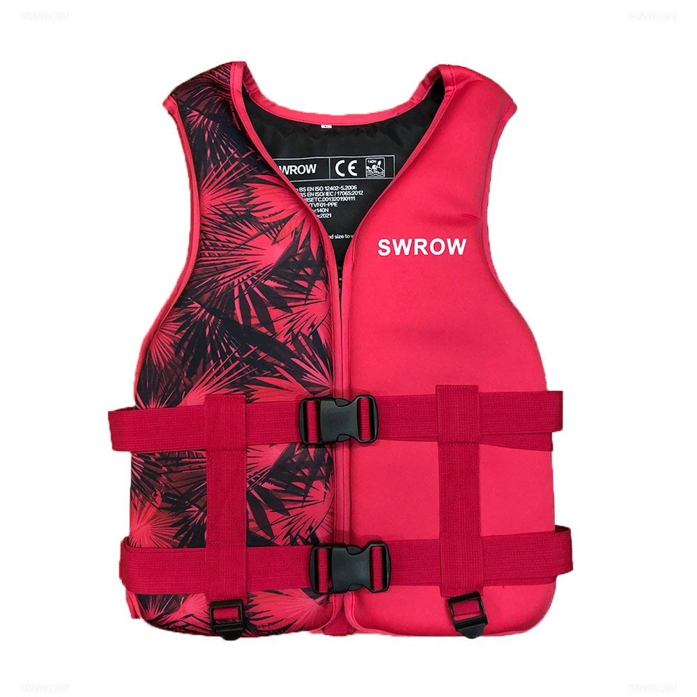 Life Jacket Water Sport Buoyancy Life Vest Swimming Boat Buoyancy Fishing Skating Vest Buoyancy Suit For Adult Children