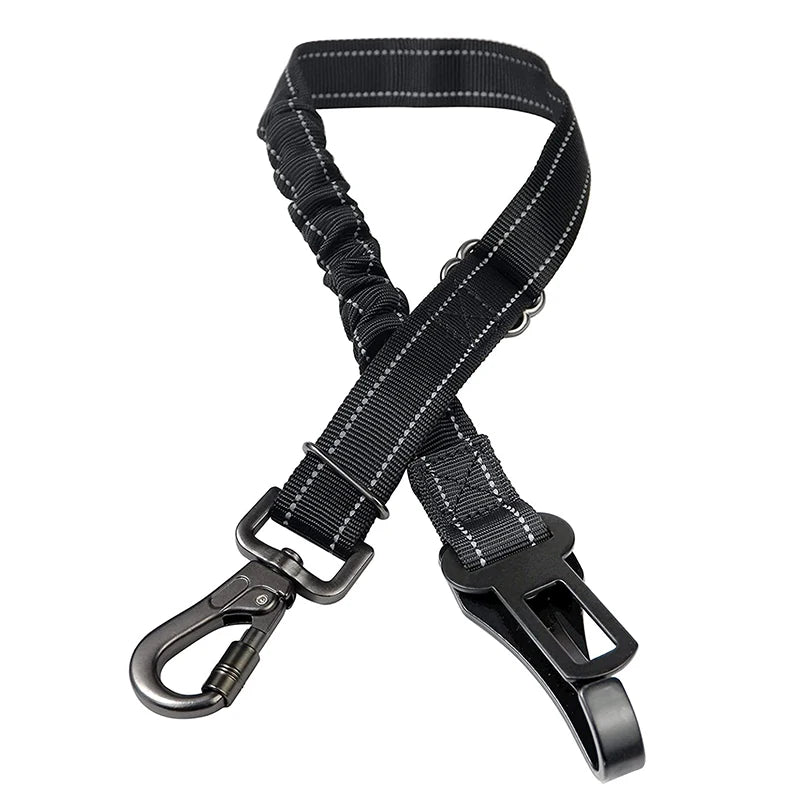 Adjustable Pet Dog Car Seat Belt  Safety Leash Vehicle Belts Reflective Nylon Rope Harness Dog Accessories for Small Large Dogs