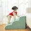 Pet 3 Step Stair Dog/Cat Ramp Ladder High Elasticity Sponge Dogs Sofa Removable and Washable Training Pet Non-Slip Ramp Stairs