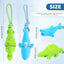 Dog Floating Toy Rubber Non-Toxic Safety Wear-resisting Pool Toy with Rope Summer Outdoors Pet Interactive Fetch&Play Beach Toy