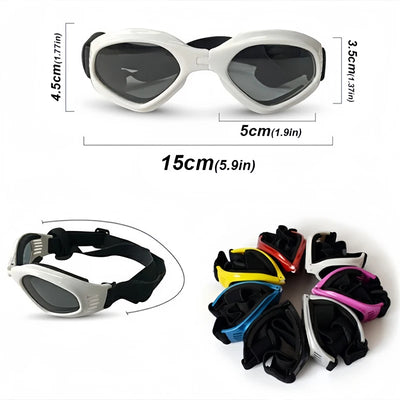 Foldable Pet Glasses Dog Goggles Fashion Sunglasses Summer Windproof Sunscreen Dogs Puppy Accessories Pet Supplies