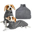 Super Absorbent Pet Robe Super Absorbent Microfiber Dog Bathrobe for Fast Drying Adjustable Coat Dressing