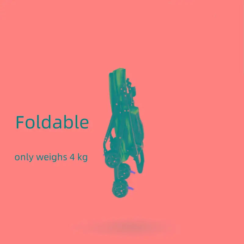 Foldable Pet Stroller - Perfect for Small Dogs, & Puppies