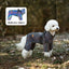 Dog Raincoat With Harness Waterproof Jacket for Small Dogs Adjustable Reflective Dog Rain Overalls Four legged raincoat Pet Rain