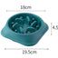 Pet Cat Dog Slow Food Bowl Fat Help Healthy Round Anti-choking Thickened And Non-slip Multiple Colors Shapes