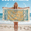 1pc Custom Name Beach Towel,  Pool Towel, Personalized Name Beach Towel, Personalized Bath Towel, Letter Combination Beach Towel