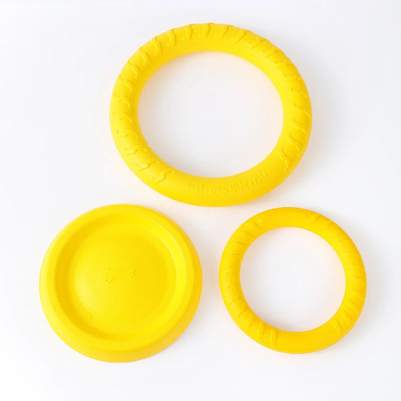 Hot-selling Dog Training Pet Ball Biting Pull Ring Pet Toy Frisbee EVA Foam Bite-resistant Dog Toy