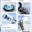 Fan X05 Mecha 100-speed Fan USB 20000RPM Violent Turbine Fan Handheld Refrigeration Ice Compress Fan Camping Travel