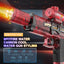 Electric Water Gun Outdoor Toys LED Light Sound Effects Flame Spray High Pressure High Speed Squirt Gun for Kids Adults Summer