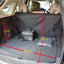 Car Boot Liner Protector For Dog Nonslip Waterproof Pet Cargo Cover Anti-Scratch Tear-Resistan Trunk Cover Mat Travel Universal
