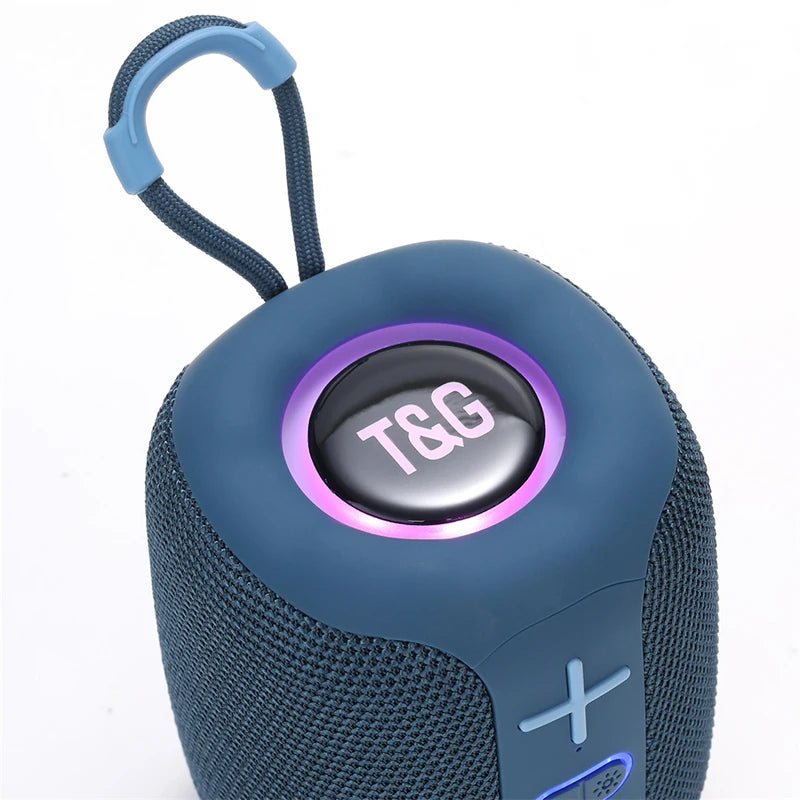 Caixa De Som Speaker Bluetooth Portable Sound Box Music Wireless Subwoofer Mini Radio FM Woofer Bass Computer PC TV Small Audio