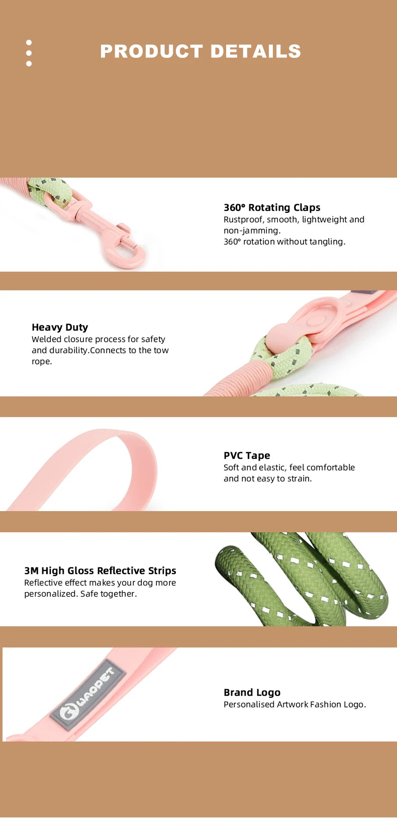 Pet Supplies Dog Collar For Small and Medium Dog Walking Sugar Color Series Cute style PVC Webbing Collar Leashes Set 2024 New