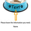 Personalized Stainless Steel Pet Bowls - Custom Name, Non-Slip, Colorful, Multi-Size