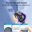 Eary Wall-mounted Fan Punch-free Foldable Fast Charging Desktop Fan With Night Light Magnetic Remote Control Air Conditioner Fan
