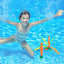 3 Piece Kids Sports Pool Toys Ocean Plant Shape Diving Toys Diving Swimming Training Pool Kids Accessories