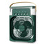 Portable Humidifier Fan 3 in 1 Air Conditioners USB Electric Fan LED Night Light USB 3 Speed Household Small Air Cooler
