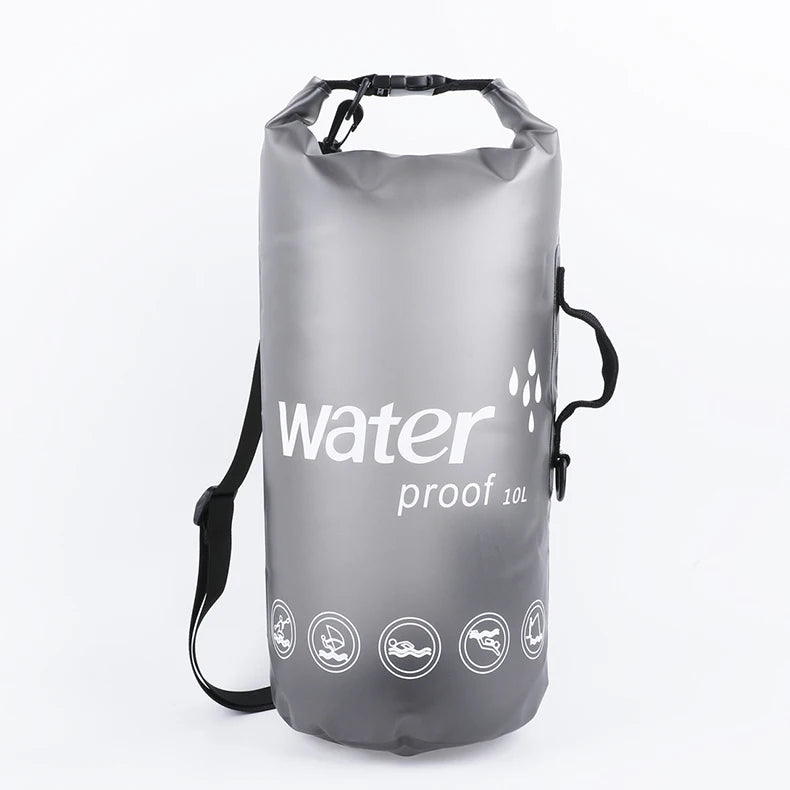 10L 20L PVC Waterproof Bag Boating Swimming Man Women Outdoor Diving Rafting Floating Ocean Water Lightweight Portable Bags