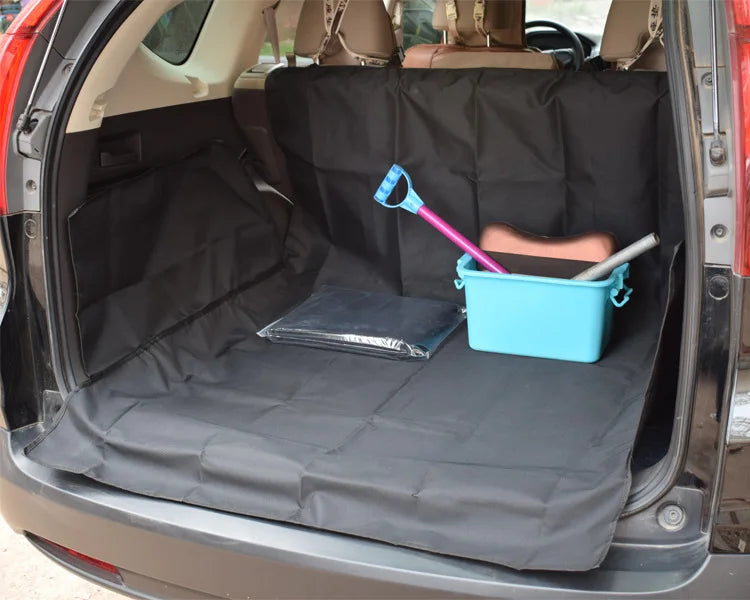 Car Boot Liner Protector For Dog Nonslip Waterproof Pet Cargo Cover Anti-Scratch Tear-Resistan Trunk Cover Mat Travel Universal