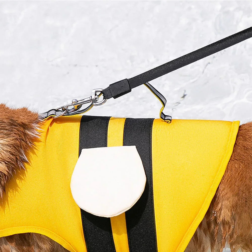 Cute Summer Dog Life Jacket for Swimming Boating Pet Safety Floating Vest Life Preserver with Rescue Handle For Cats Small Dogs