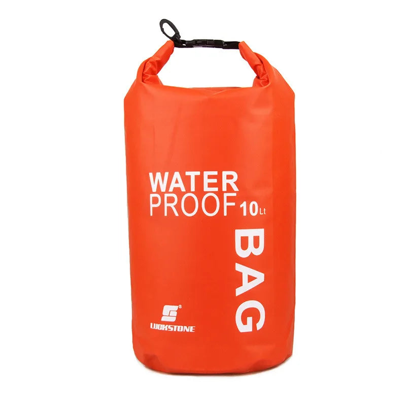 2L/5L/10L/15L Drifting PVC Mesh Bags Lightweight Waterproof Phone Pouch Floating Boating Kayaking Camping Bags Outdoor Swimming