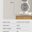 2024 New Multi-Function Double-Head Shaking Fan 4-Gears Adjustable High-Definition Digital Display Night Lights Portable Fan