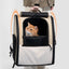 Pet Travel Backpack, Double Shoulder, Breathable Outdoor Bag