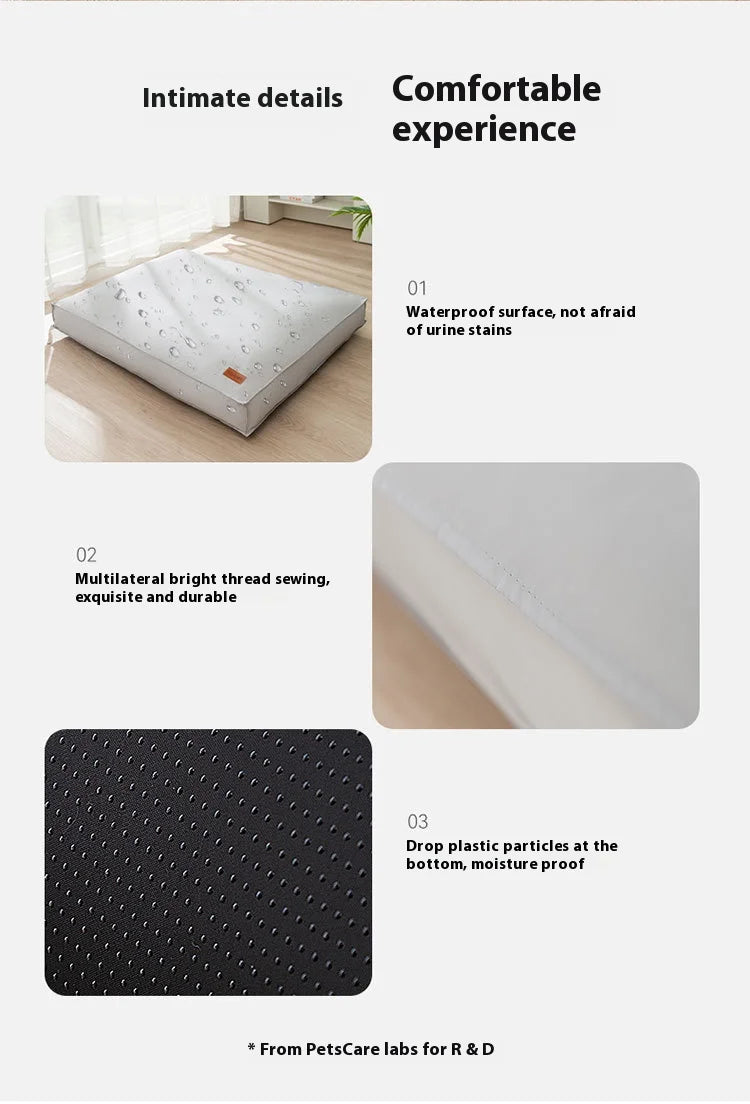 Pet Nest Waterproof, Removable Washable, Small To Medium Sized Dog Sleeper Mat Cat Nest Dog Mat Dog Four Seasons Dog Accessories