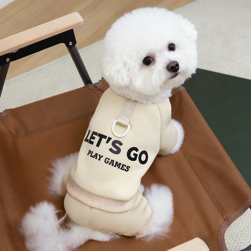 Winter Warm Pet Dog Coat for Small Medium Dogs Puppy Clothes Dog Jumpsuit Thicken Dog Hoodies Pet Supplies