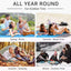 Beach Blanket Super Large 79 x 83 Inch Sandproof Waterproof Soft Comfortable Material Light Weight Portable for Beach Outdoor