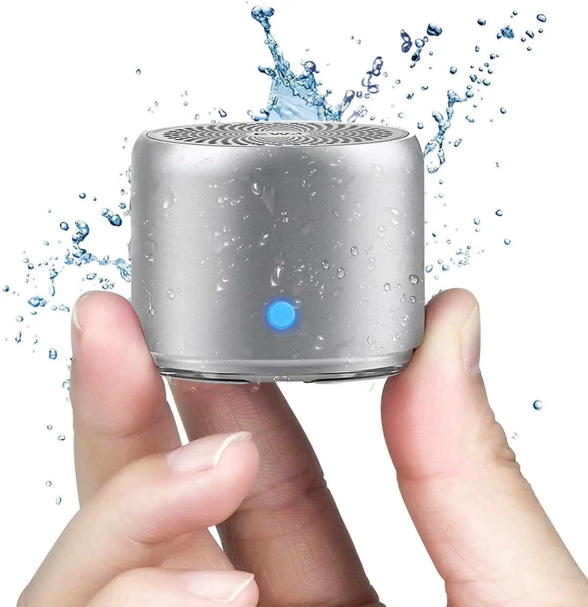 xx9 EWA A106 Pro Mini Bluetooth Speaker with Custom Bass Radiator, IPX7 Waterproof, Super Portable Speakers, Travel Case Packed