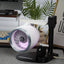 Single Head Turbojet Fan Humidifier with Blowing Capability RGB Light Show Function Home Office Desktop Air Moisturizer Room Dec