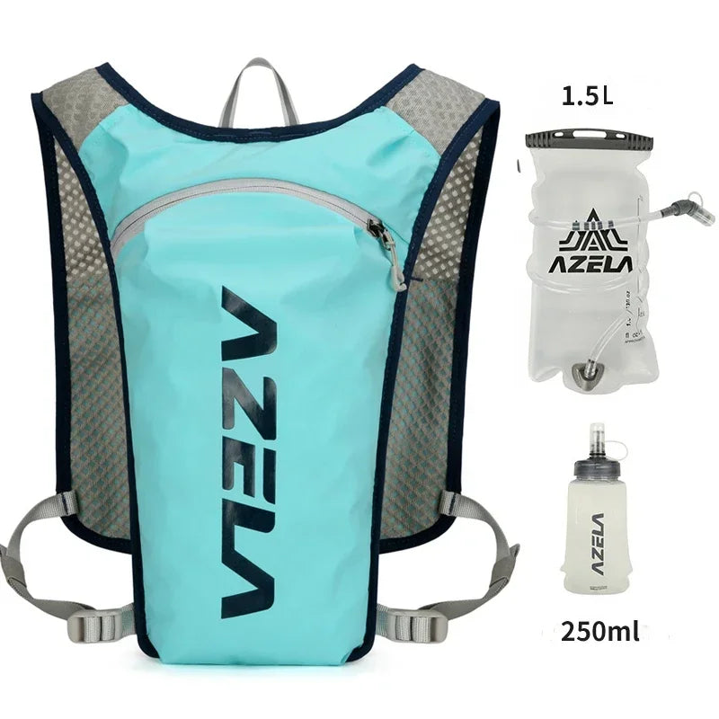 Outdoor Trail Running Ultralight Backpack Hydration Jogging Vest Men Breathable Marathon Bicycle Bag Water Bottle 250ML/1.5L