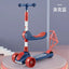 Cycling City 2-12 Years Old Children's Scooter Foldable Scooter With Music Light 3-wheel Scooter 4-speed Adjustable Balance Car