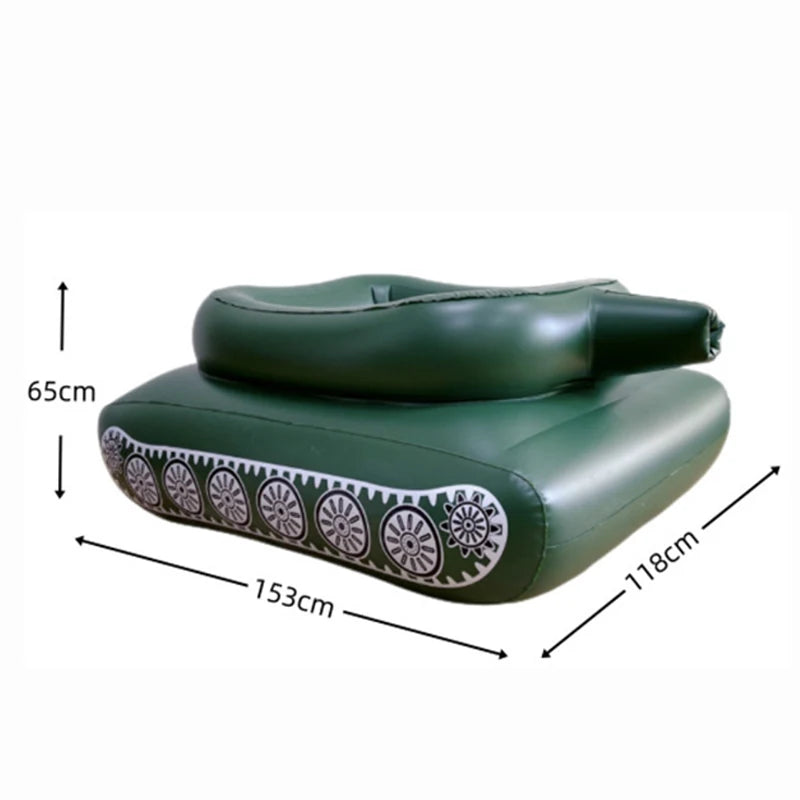 Summer Water Toy Inflatable Bed Water Floating Toy Tank Thickened PVC Inflatable Mat Swimming Pool Fun Toys Water Floating Mat