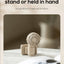 VISSKO Portable Mini Clip Fan USB Rechargeable Hand Held Fan Small Pocket Fan 3Speeds 1000mAh Multifunctional fan Ourdoor Summer