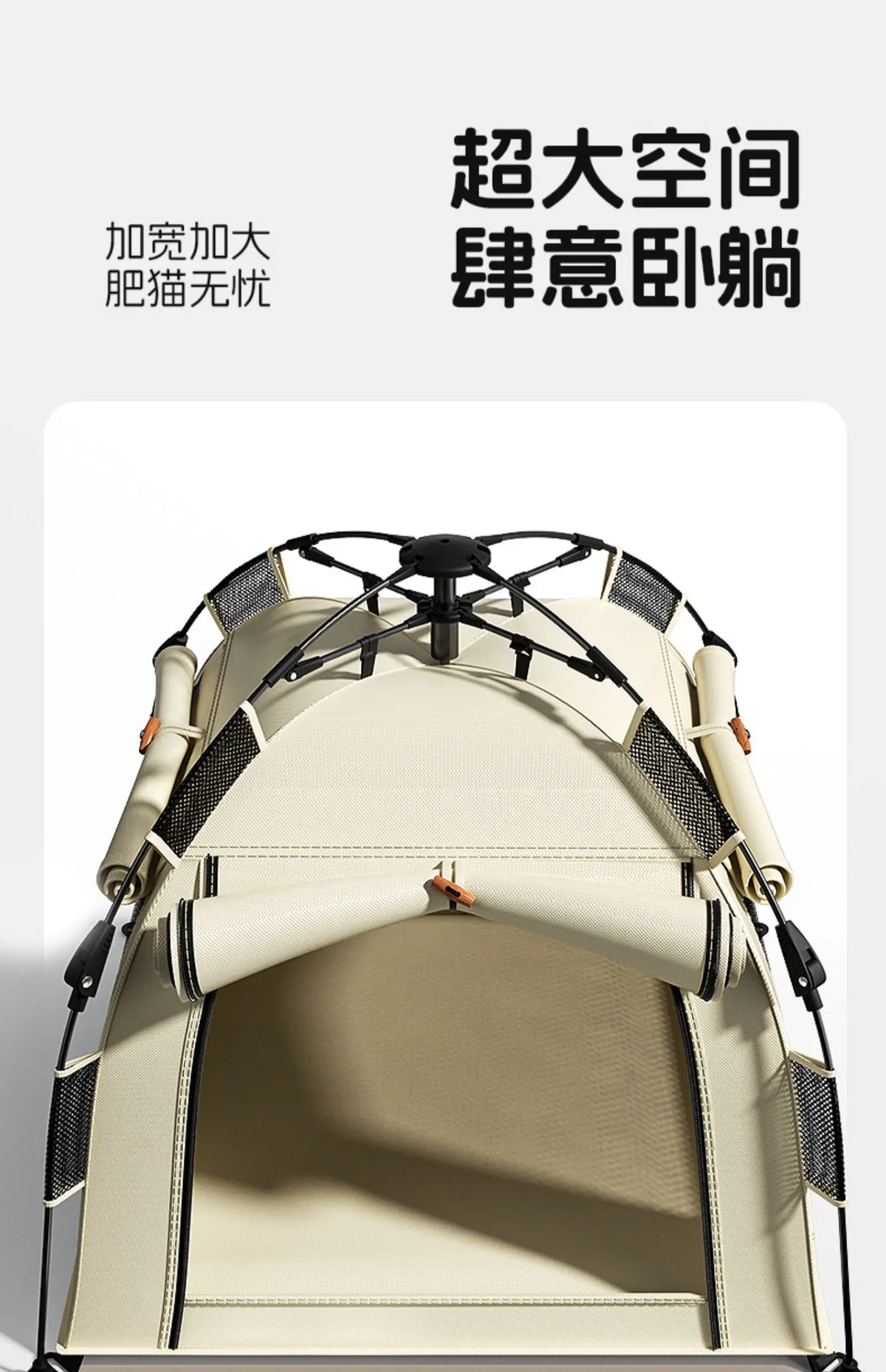 Waterproof Oxford Cloth Dog Tent  Automatic Folding Pet House  Outdoor Camping Dog Bed  Multi-Layer Protection Pet Shelter