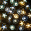 Plastic Lamp Shell String Lights Ocean Series 30 Lights LED Lights Everbright Battery Box Power Supply String Lamp Home/Outdoor